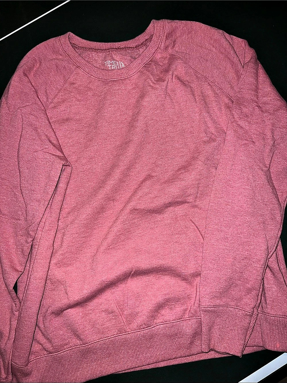 Time and Tru Girls 12-14 Pink Sweatshirt